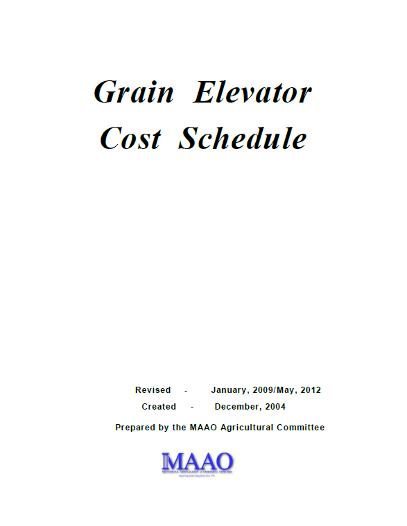 Grain Elevator Schedule 2019